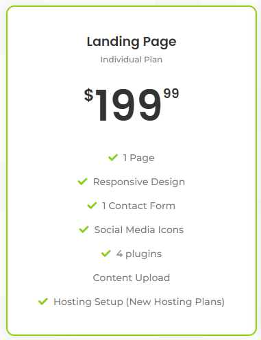 Landing Page